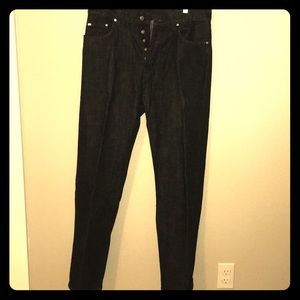 Lacoste Men’s Straight Fit Black Jeans. Size 32
